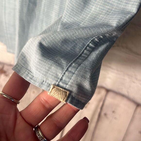 Kuhl Karib Stripe Button Down Shirt Mens S Small Outdoor Hiking style 7460 - Picture 3 of 11